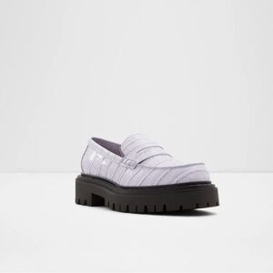 Aldo bigstrut Chunky Sole purple Loafers